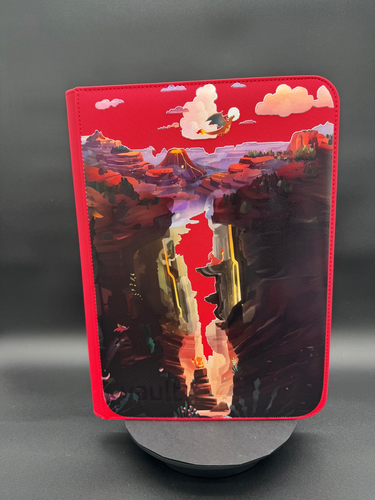 Premium UV Printed Trading Card Binder | Genuine VaultX Binder | Custom Collector Album | 9 Pocket | TCG Card Storage