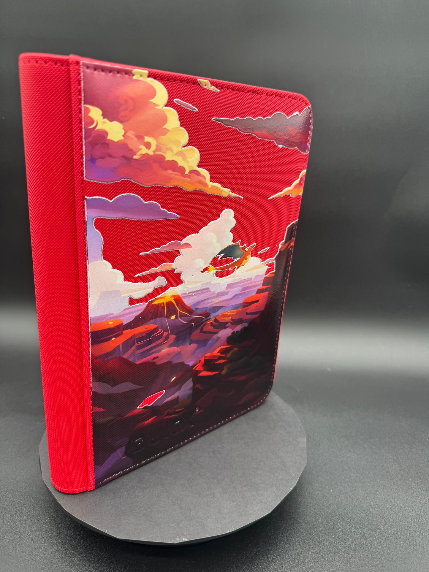 Premium UV Printed Trading Card Binder | Genuine VaultX Binder | Custom Collector Album | 4 Pocket | TCG Card Storage