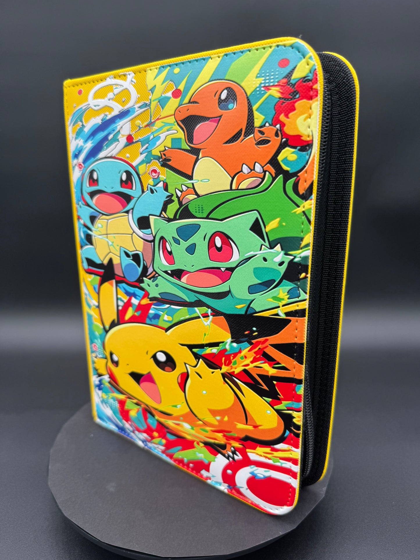 Premium UV Printed Trading Card Binder | Genuine VaultX Binder | Custom Collector Album | 4 Pocket | TCG Card Storage