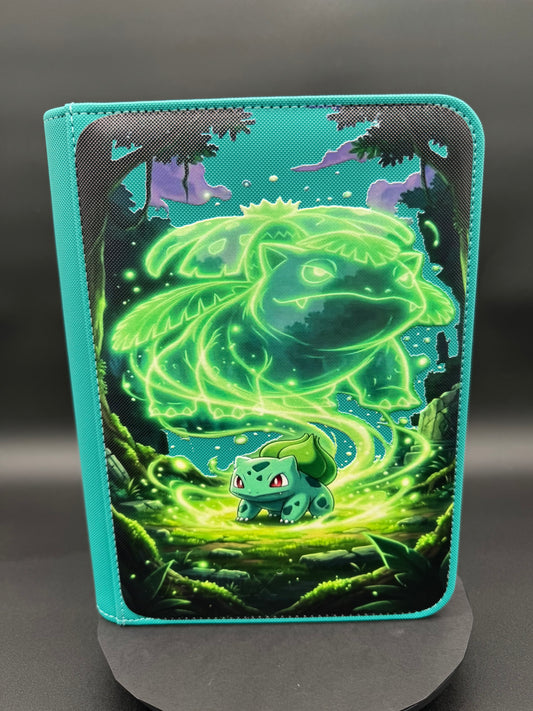 Premium UV Printed Trading Card Binder | Genuine VaultX Binder | Custom Collector Album | 4 Pocket | TCG Card Storage